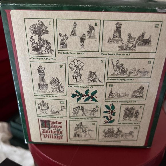 Department 56 Dept 56 X Ten Pipers Piping 12 Days Of Dickens Village - Picture 4 of 6